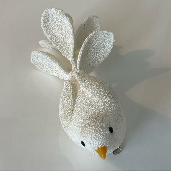 Dove Ornament with Metal Clip Vintage Read - Picture 10 of 12